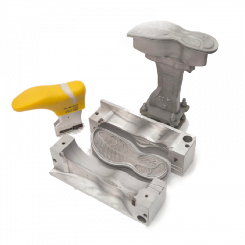 Dual-density mold with Desma-compatible last