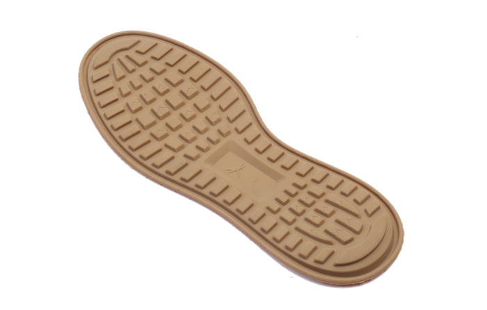 TPU-Bio gum outsole — natural tan color